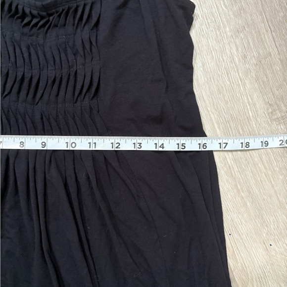 Cynthia Rowley Black Gathered Top - Picture 6 of 7